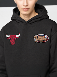 Mitchell & Ness, NBA Black Out Collection Hoodie Chicago Bulls, zwart, Afbeelding 3 van 9