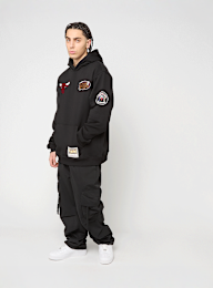 Mitchell & Ness, NBA Black Out Collection Hoodie Chicago Bulls, zwart, Afbeelding 9 van 9