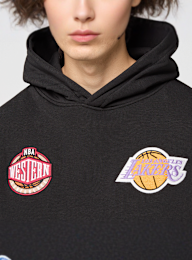 Mitchell & Ness, NBA Black Out Collection Hoodie Los Angeles Lakers, zwart, Afbeelding 3 van 9