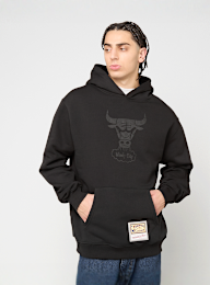 Mitchell & Ness, Tonal Logo Hoodie Chicago Bulls, zwart, Afbeelding 1 van 5