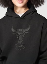 Mitchell & Ness, Tonal Logo Hoodie Chicago Bulls, zwart, Afbeelding 3 van 5