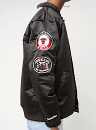 Mitchell & Ness, Black Out Satin Jacket Chicago Bulls, zwart, Afbeelding 5 van 7