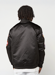 Mitchell & Ness, Black Out Satin Jacket Los Angeles Lakers, zwart, Afbeelding 2 van 7