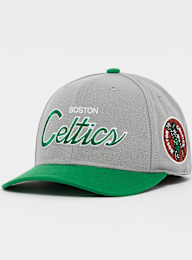Mitchell & Ness, Team Script 2.0 Pro Snapback HWC NBA Boston Celtics, grijs, Afbeelding 1 van 4