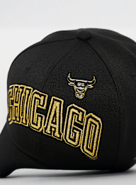 Mitchell & Ness, Pinned Gold Pro Snapback NBA Chicago Bulls, black, Image 4 of 4