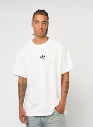 adidas Originals, Floating Trefoil Tee, white, Image 1 of 5