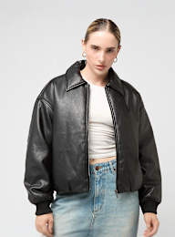 Decibel, Padded PU Jacket, black, Image 1 of 4