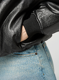 Decibel, Padded PU Jacket, black, Image 3 of 4