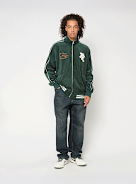 True Religion, Velour Track Jacket, groen, Afbeelding 6 van 6