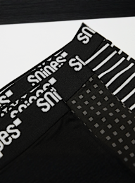 SNIPES, Black Tape 3er Pack Briefs Boxershorts black, white, grey, black, Image 2 of 2
