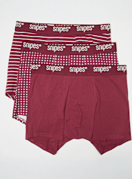 SNIPES, Tonal Tape 3er Pack Briefs Boxershorts red, white, red, Image 1 of 2