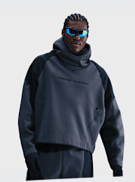 Nike, Tech Boreas Oversized Hoodie, blue, Image 1 of 8