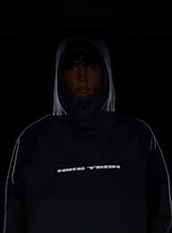 Nike, Tech Boreas Oversized Hoodie, blue, Image 7 of 8