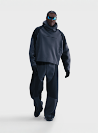 Nike, Tech Boreas Oversized Hoodie, blue, Image 8 of 8
