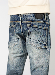 Smoke Rise, HEAVY WHISKER EFFECT JEANS FRASCO BLUE, blue, Image 4 of 5