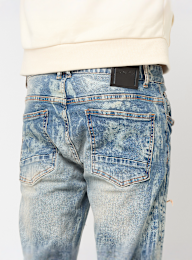 Smoke Rise, HEAVY LASER EFFECT JEANS TAYLOR BLUE, blue, Image 4 of 5