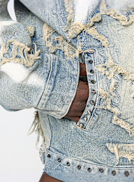 Smoke Rise, Ascended Denim Jacket, blue, Image 4 of 6