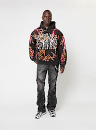 Smoke Rise, Color Block & Piping Jeans, zwart, Afbeelding 5 van 5