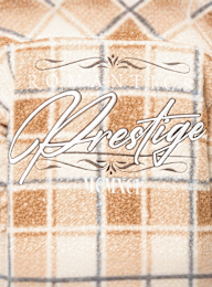 Smoke Rise, Boucle Plaid Woven Shirt, oranje, Afbeelding 4 van 5