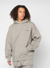 Pegador, LOGO OVERSIZED HOODIE WASHED BLACK, beige, Image 1 of 4