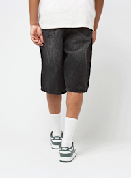 Urban Classics, 90's Heavy Denim Shorts, grey, Image 2 of 5