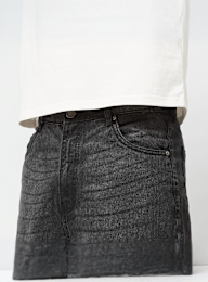 Urban Classics, 90's Heavy Denim Shorts, grey, Image 3 of 5