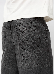 Urban Classics, 90's Heavy Denim Shorts, grey, Image 4 of 5