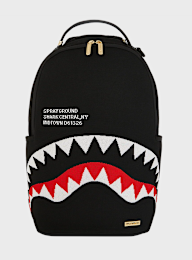 SPRAYGROUND, Shark Central Knit Backpack, black, Image 1 of 8