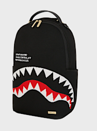 SPRAYGROUND, Shark Central Knit Backpack, black, Image 2 of 8