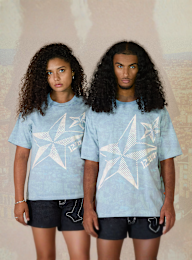 125mm x SNIPES, UV-Reactive Regular T-Shirt 125mm x SNIPES, blauw, Afbeelding 1 van 7