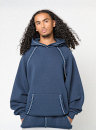 125mm x SNIPES, Small Logo Essential Oversized Hoodie 125mm x SNIPES, blue, Image 2 of 7