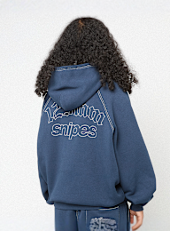125mm x SNIPES, Small Logo Essential Oversized Hoodie, blauw, Afbeelding 3 van 7