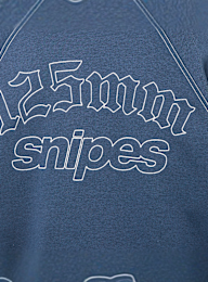 125mm x SNIPES, Small Logo Essential Oversized Hoodie, blauw, Afbeelding 6 van 7