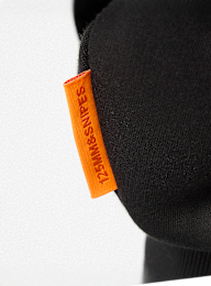 125mm x SNIPES, Oversized Raglan Zip Hoodie 125mm x SNIPES, zwart, Afbeelding 7 van 8