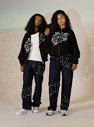 125mm x SNIPES, Straight Leg Raw Denim 125mm x SNIPES, blue, Image 8 of 8
