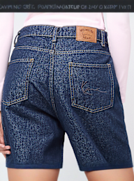 Karl Kani, Signature Rinsed Straight Leg Denim Pants, blue, Image 4 of 5