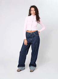 Karl Kani, Signature Rinsed Straight Leg Denim Pants, blue, Image 5 of 5