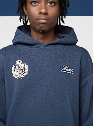 Karl Kani, Kani Emblem Os Hoodie, blue, Image 3 of 4