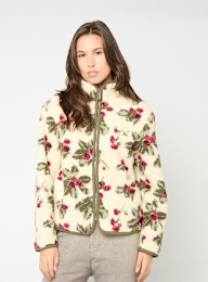 Karl Kani, Metal Signature Floral Teddy Trackjacket, multi-colour, Image 1 of 4
