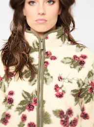Karl Kani, Metal Signature Floral Teddy Trackjacket, multi-colour, Image 3 of 4