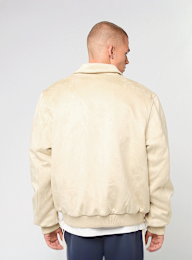 Karl Kani, Kani Legacy Faux Suede Bowling Jacket, beige, Image 2 of 5