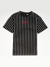 Karl Kani, Small Signature Essential Pinstripe Tee Junior, zwart, Afbeelding 1 van 3