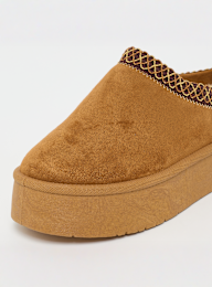 Decibel, Liorah Plateau Leather Slide, brown, Image 6 of 7