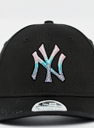 New Era, FEMALE 9FORTY Metallic Logo MLB New York Yankees, black, Image 4 of 4