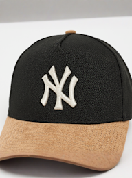 New Era, 9Forty E-Frame Suede Visor MLB New York Yankees, black, Image 4 of 4