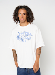 New Era, NEW ERA FLORAL OS TEE NEW ERA BLK, white, Image 1 of 5