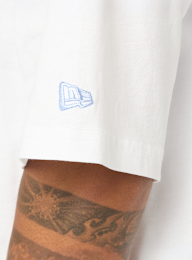 New Era, NEW ERA FLORAL OS TEE NEW ERA BLK, white, Image 4 of 5