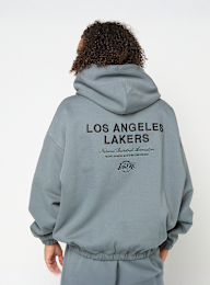 New Era, NBA LINEAR OS ZT HOODIE LOS ANGELES LAKERS SPG, blue, Image 1 of 5