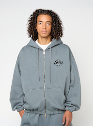 New Era, NBA LINEAR OS ZT HOODIE LOS ANGELES LAKERS SPG, blue, Image 2 of 5