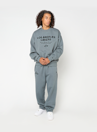 New Era, NBA LINEAR GRAPHIC BOXY CREW LOS ANGELES LAKERS SPG, blue, Image 5 of 5